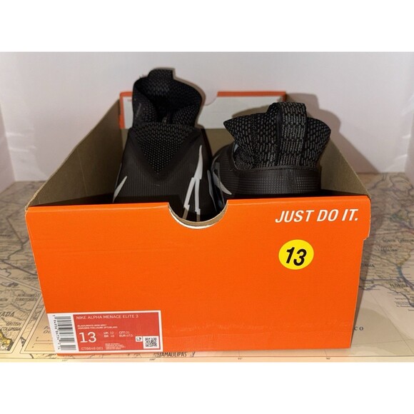 Nike Alpha Menace Elite 3 Football Cleats Size 13 Flyknit Elite Speed CT6648NEW - Picture 2 of 11